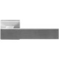 GPF Bouwbeslag RVS GPF3115.02R Hinu deurkruk gatdeel op vierkant rozet 50x50x8 mm rechtswijzend RVS geborsteld GPF3115090300-02