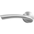 GPF Bouwbeslag RVS GPF3125.00L Tango deurkruk gatdeel op rond rozet 50x8 mm linkswijzend RVS geborsteld GPF3125090200-00