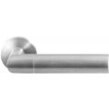 GPF Bouwbeslag RVS GPF3140.09-00 Nana deurkruk op rond rozet RVS 50x8 mm RVS geborsteld GPF3140090100-00