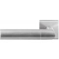 GPF Bouwbeslag RVS GPF3140.02L Nana deurkruk gatdeel op vierkant rozet 50x50x8 mm linkswijzend RVS geborsteld GPF3140090200-02