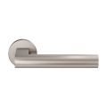 GPF Bouwbeslag Anastasius GPF3145.A3-00 Umu deurkruk op rond rozet 50x8 mm Mocca blend GPF3145A30100-00