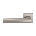 GPF Bouwbeslag Anastasius GPF3145.A3-02L Umu deurkruk gatdeel op vierkant rozet 50x50x8 mm linkswijzend Mocca blend GPF3145A30200-02