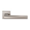 GPF Bouwbeslag Anastasius GPF3145.A3-02R Umu deurkruk gatdeel op vierkant rozet 50x50x8 mm rechtswijzend Mocca blend GPF3145A30300-02