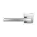 GPF Bouwbeslag RVS GPF3160.02L Raa deurkruk gatdeel op vierkant rozet 50x50x8 mm linkswijzend RVS geborsteld GPF3160090200-02
