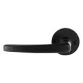 GPF Bouwbeslag Smeedijzer GPF6230.60-00L/R Eno deurkruk gatdeel op rond rozet 53x5 mm links-rechtswijzend smeedijzer zwart GPF6230600200-00