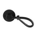 GPF Bouwbeslag Smeedijzer GPF6255.60-00R Sula deurkruk gatdeel op rond rozet 53x5 mm rechtswijzend smeedijzer zwart GPF6255600300-00