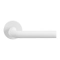 GPF Bouwbeslag ZwartWit GPF8202.62-00 Aka deurkruk op rond rozet 50x8 mm wit GPF8202620100-00