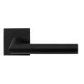 GPF Bouwbeslag ZwartWit GPF8210.61-02R Toi deurkruk gatdeel op vierkant rozet 50x50x8 mm rechtswijzend zwart GPF8210610300-02