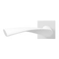 GPF Bouwbeslag ZwartWit GPF8227.62-02L Kino deurkruk gatdeel op vierkant rozet 50x50x8 mm linkswijzend wit GPF8227620200-02