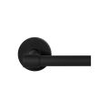 GPF Bouwbeslag ZwartWit GPF8231.61-00 Hipi Deux deurkruk op rond rozet 50x8 mm zwart GPF8231610100-00