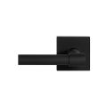 GPF Bouwbeslag ZwartWit GPF8231.61-02L Hipi Deux deurkruk gatdeel op vierkant rozet 50x50x8 mm linkswijzend zwart GPF8231610200-02