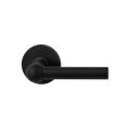 GPF Bouwbeslag ZwartWit GPF8235.61-00 Hipi deurkruk op rond rozet 50x8 mm zwart GPF8235610100-00