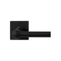 GPF Bouwbeslag ZwartWit GPF8235.61-02R Hipi deurkruk gatdeel op vierkant rozet 50x50x8 mm rechtswijzend zwart GPF8235610300-02