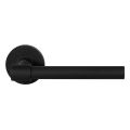 GPF Bouwbeslag ZwartWit GPF8244.61-00 Hipi Deux deurkruk op rond rozet 50x8 mm zwart GPF8244610100-00