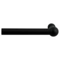 GPF Bouwbeslag ZwartWit 8245L/R Hipi deurkruk gatdeel links-rechtswijzend 139,5 mm zwart GPF824501200