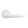 GPF Bouwbeslag ZwartWit GPF8252.62-00 Tino deurkruk op rond rozet 50x8 mm wit GPF8252620100-00
