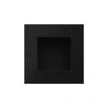 GPF Bouwbeslag ZwartWit 8714.61D schuifdeurkom vierkant 60x60 mm zwart GPF87146100D