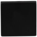 GPF Bouwbeslag ZwartWit 8900.02 blinde vierkante rozet 50x50x8 mm zwart GPF890002000