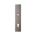 GPF Bouwbeslag Anastasius 9012.A3 veiligheids buitenschild SKG*** 248x52x11 mm rechthoekig PC92 Mocca blend GPF9012A3062