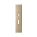 GPF Bouwbeslag Anastasius 9012.A4 veiligheids buitenschild SKG*** 248x52x11 mm rechthoekig PC55 Champagne blend GPF9012A4032