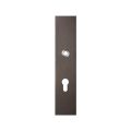 GPF Bouwbeslag Anastasius 9112.A1 veiligheids binnenschild SKG*** 248x52x8 mm rechthoekig PC72 Dark blend GPF9112A1042