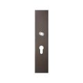 GPF Bouwbeslag Anastasius 9112.A1 veiligheids binnenschild SKG*** 248x52x8 mm rechthoekig PC55 Dark blend GPF9112A1032