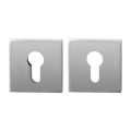 GPF Bouwbeslag RVS GPF9386.09 Set veiligheidsrozet vierkant 54 mm SKG*** RVS geborsteld GPF938609S199