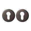 GPF Bouwbeslag Anastasius GPF9391.A1 Set veiligheidsrozet rond 54x12,5 mm SKG*** Dark blend GPF9391A1S199