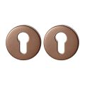 GPF Bouwbeslag Anastasius GPF9391.A2 Set veiligheidsrozet rond 54x12,5 mm SKG*** Bronze blend GPF9391A2S199