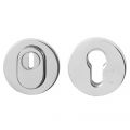 GPF Bouwbeslag RVS GPF9392.49 Set veiligheidsrozet rond 54 mm SKG*** kerntrekbeveiliging RVS gepolijst GPF939249S199