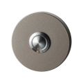 GPF Bouwbeslag Anastasius 9827.A3.1100 beldrukker rond 50x8 mm met RVS button Mocca blend GPF9827A31100