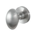 GPF Bouwbeslag RVS 9851.09-00 S5 GPF9851.09-00 Ei-knop S5 62 mm met wisselstift op rond rozet RVS geborsteld GPF9851090400-00