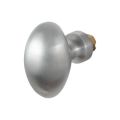 GPF Bouwbeslag RVS 9851.09 S4 Ei-knop 62 mm voor veiligheids schilden vast met bout M10 RVS geborsteld GPF9851090410