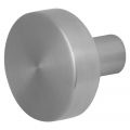 GPF Bouwbeslag RVS 9852.09 S4 vlakke knop 52x16 mm voor veiligheids schilden vast met bout M10 RVS geborsteld GPF985209410