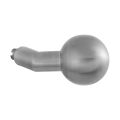 GPF Bouwbeslag RVS 9853.09 S4 verkropte kogelknop 55x16 mm voor veiligheidsschilden vast met bout M10 RVS geborsteld GPF985309410