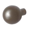 GPF Bouwbeslag Anastasius 9854.A3 S5 kogel knop 50 mm voor veiligheidsschilden vast met wisselstift Mocca blend GPF9854A30400