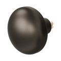 GPF Bouwbeslag Anastasius GPF9857.A1 S5 Paddenstoel deurknop 65 mm voor veiligheids schilden vast met wisselstift Dark blend GPF9857A10400