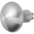 GPF Bouwbeslag RVS 9859.09 S5 Paddenstoel knop 52 mm voor veiligheids schilden vast met wisselstift RVS geborsteld GPF985909400