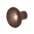 GPF Bouwbeslag Anastasius 9859.A2 S5 Paddenstoel knop 52 mm voor veiligheids schilden vast met wisselstift Bronze blend GPF9859A20400