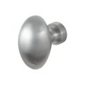 GPF Bouwbeslag RVS 9951.09 S1 Ei-knop 62 mm draaibaar met krukstift RVS geborsteld GPF9951090200