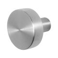 GPF Bouwbeslag RVS 9952.09 S1 vlakke knop 52x16 mm draaibaar met krukstift RVS geborsteld GPF995299200