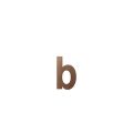 GPF Bouwbeslag Anastasius 9800.A2.0156-b letter B 156 mm Bronze blend GPF9800A20156-b