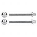 Mandelli1953 Kit 2 bevestiging enkelzijdig door deur chroom TH5KIT2CB0000