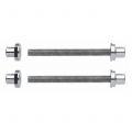 Mandelli1953 Kit 6 bevestiging dubbelzijdig door deur voor houten PVC- en aluminium deuren TH5KIT6000000
