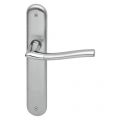 Mandelli1953 1180 Chio deurkruk op langschild 238x40 mm blind satin mat chroom-chroom TH51180CB-CA0100