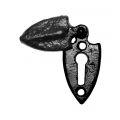 Kirkpatrick KP1065 sleutelrozet met verdek ovaal 55x28 mm smeedijzer zwart TH6106560055