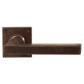 Utensil Legno FM364 RSB deurkruk op rozet 50x50 mm roest TH7036470100