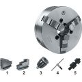 Bison 85.422 ISO 702-3 (DIN 55027) zelfcentrerende drie-klauwplaat staal type 3534 C3 125 mm 85.422.1203