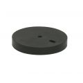 Artitec deurbuffer verhoger 12 mm rubber zwart voor 02030 01019