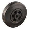 Protempo serie 01 transportwiel los PP velg standaard zwarte rubberen band 140 mm rollager 101.142.150.000